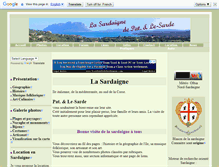 Tablet Screenshot of lesarde.fr